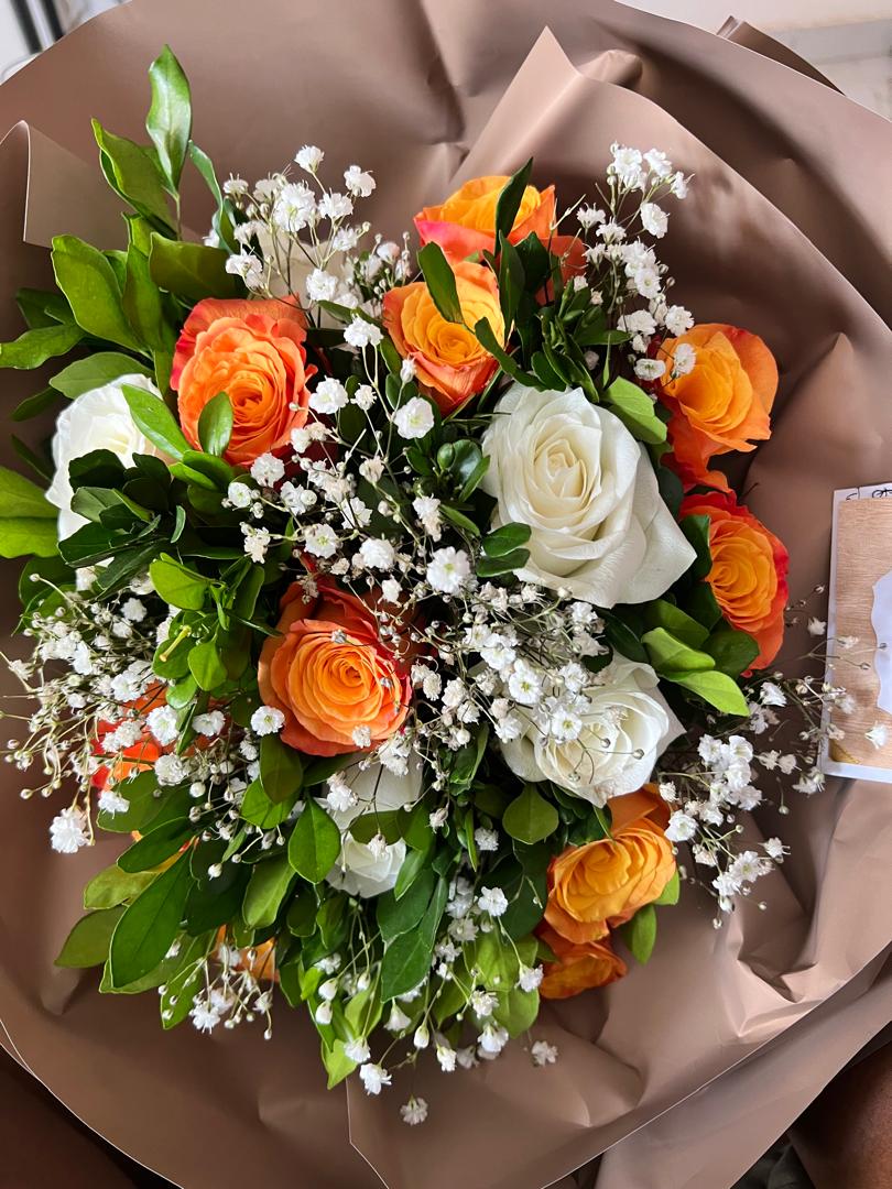 Wrapping Bouquet