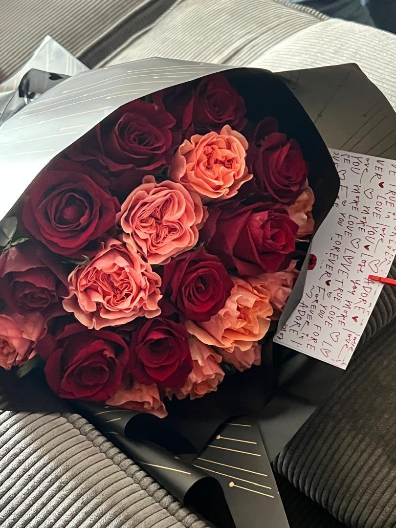 Dramatic Red & Coral