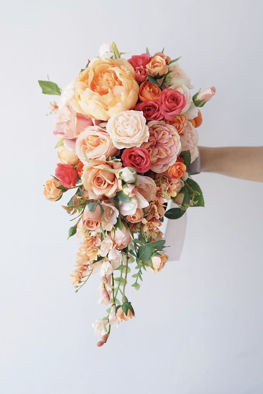 Sunset Cascade Bouquet